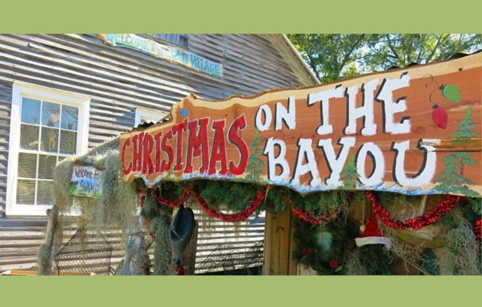 THIRD ANNUAL CHRISTMAS ON THE BAYOU Christmas In The Bayou