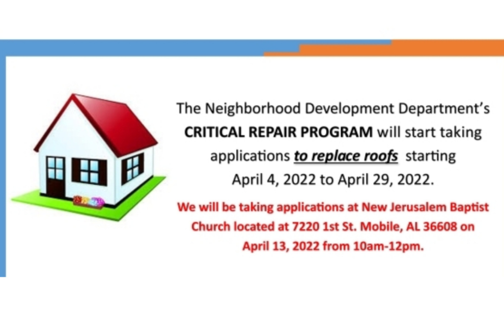 CRITICAL REPAIR PROGRAM