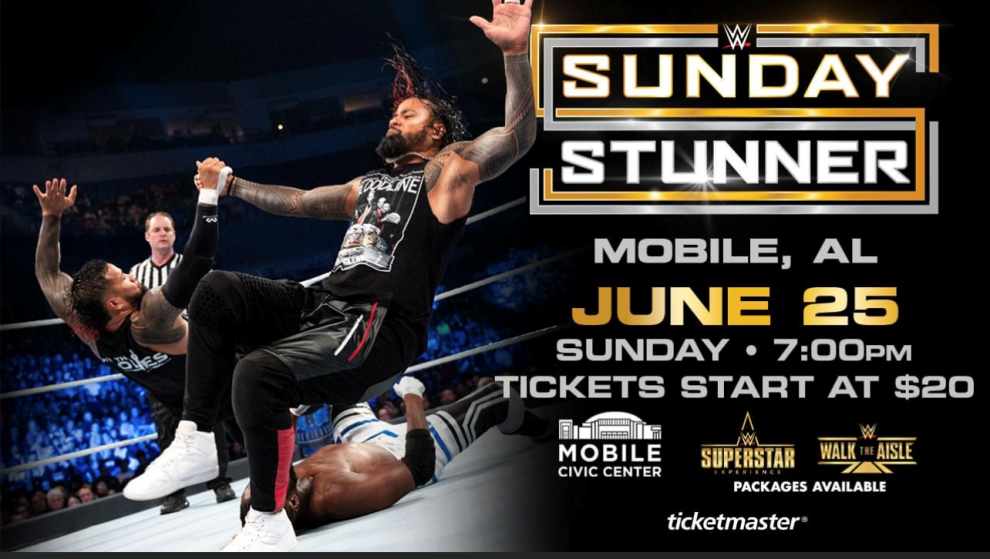 WWE SUNDAY STUNNER