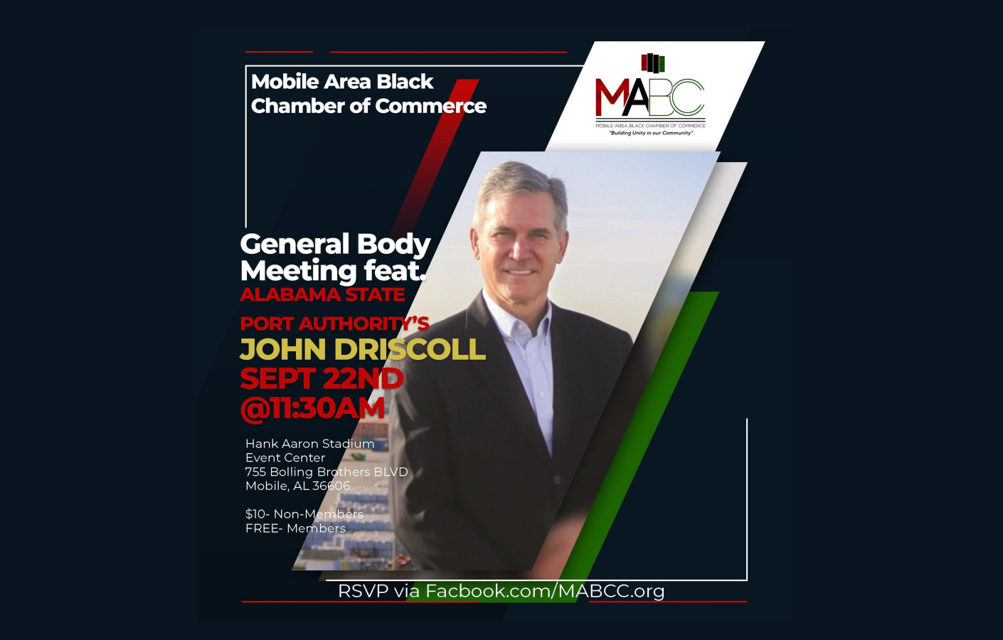 MOBILE AREA BLACK CHAMBER OF COMMERCEGENERAL BODY MEETING