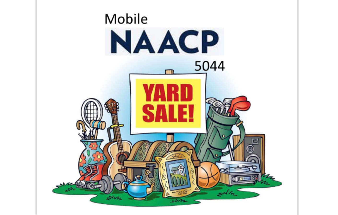 MOBILE NAACP 5044 W.I.N. YARD SALE