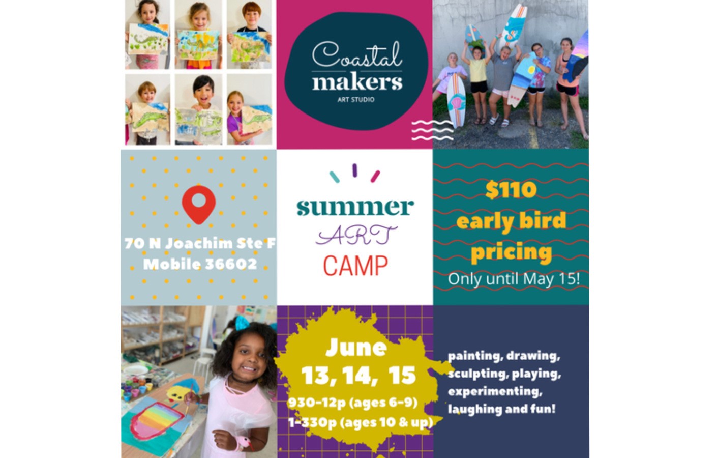 COASTAL MAKERS SUMMER CAMP