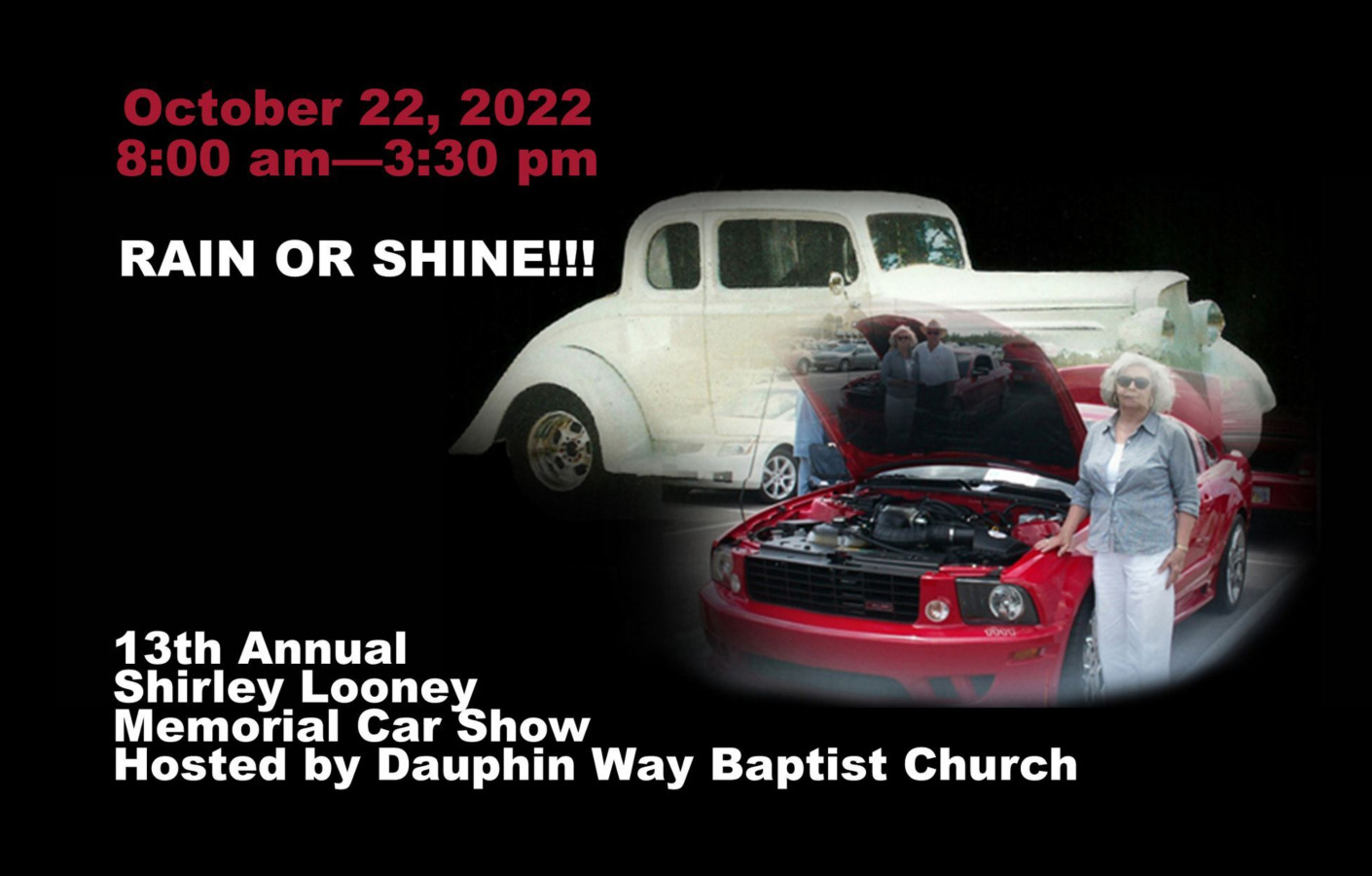 13TH ANNUAL SHIRLEY LOONEY MEMORIAL CAR SHOW