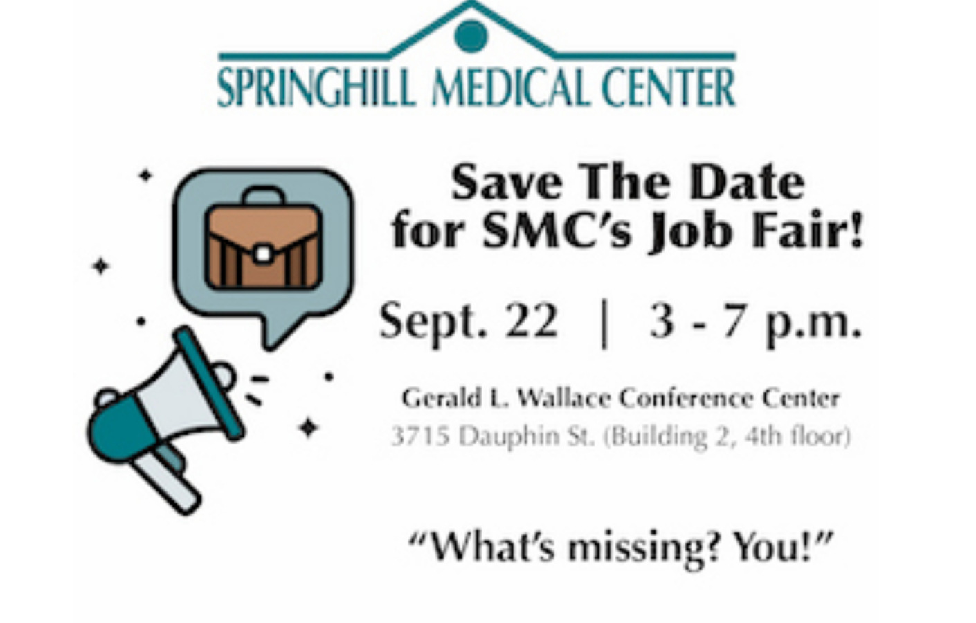 SPRINGHILL MEDICAL JOB FAIR