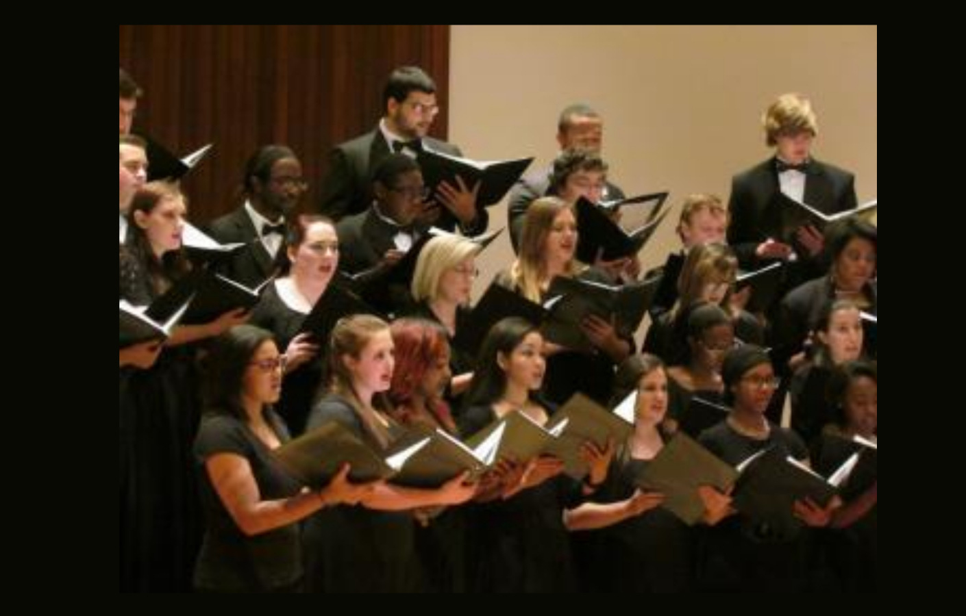 USA CONCERT CHOIR & UNIVERSITY CHORALE HOLIDAY CHORAL CONCERT