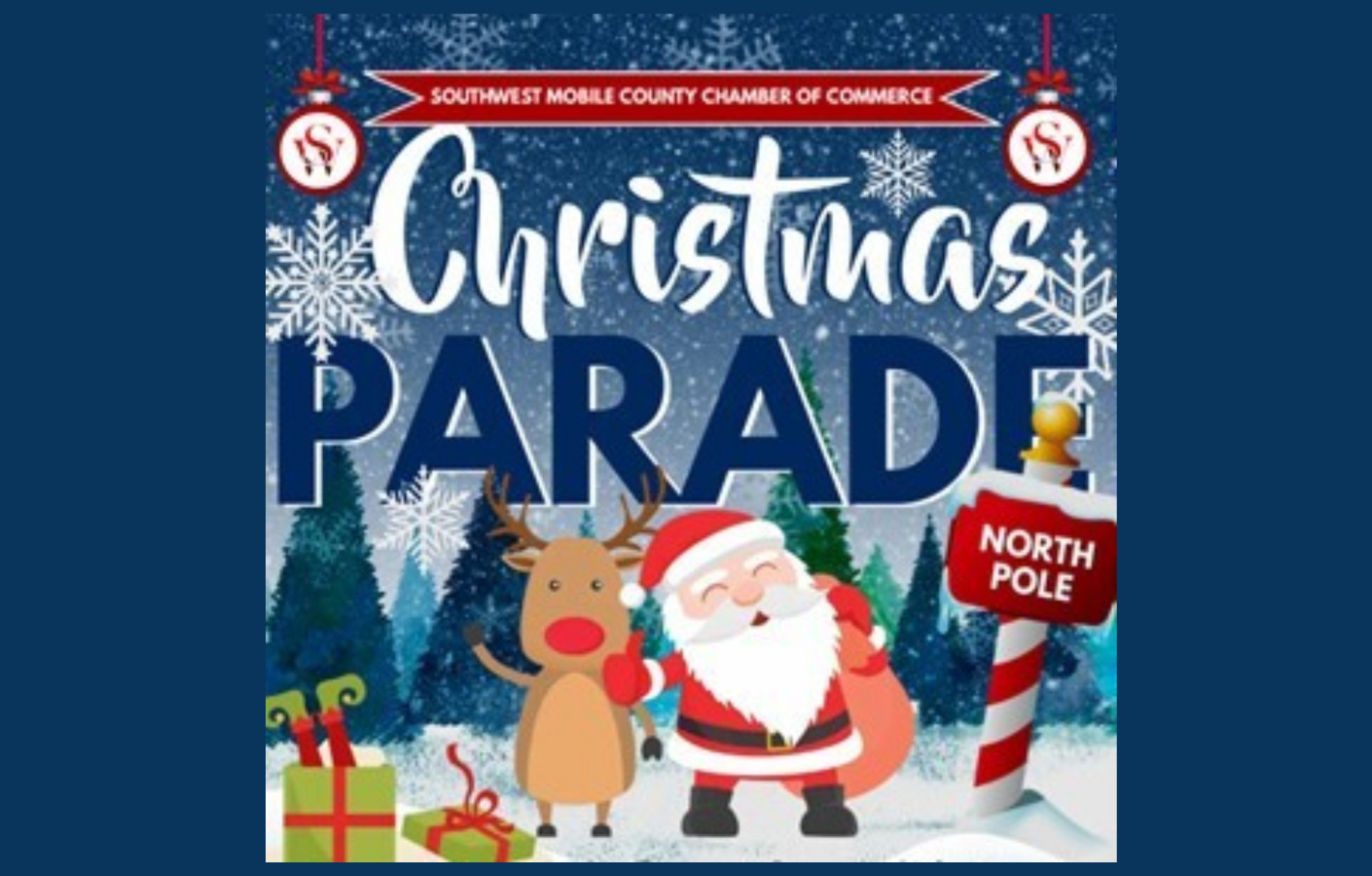 SOUTHWEST MOBILE COUNTY CHAMBER OF COMMERCE ANNUAL CHRISTMAS PARADE