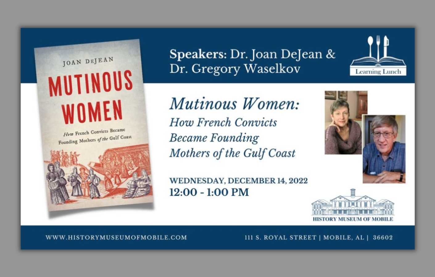 Learning Lunch Mutinous Women How French Convicts Became Founding