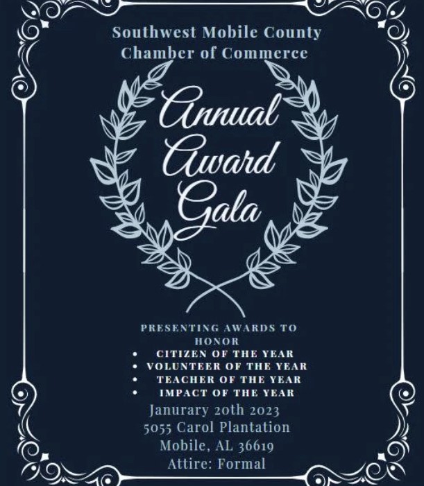 SOUTHWEST MOBILE COUNTY CHAMBER OF COMMERCE ANNUAL AWARD GALA