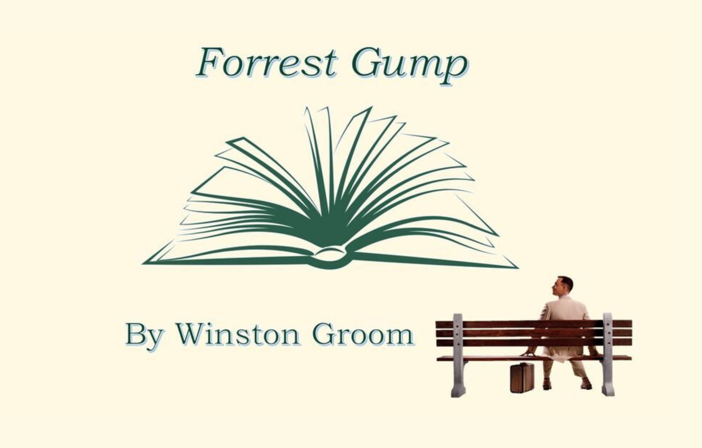BOOK CLUB FORREST GUMP BY WINSTON GROOM