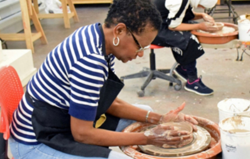 BEGINNING THROWING ON THE POTTERY WHEEL WITH ANGIE KING