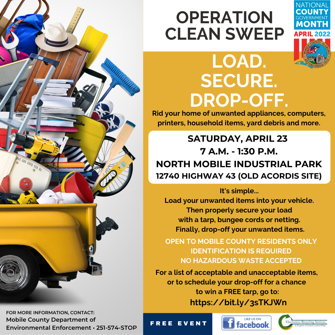 National County Government Month Mobile County