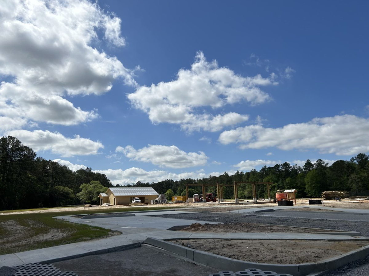 New day-use area under construction at Mobile County's Chickasabogue Park