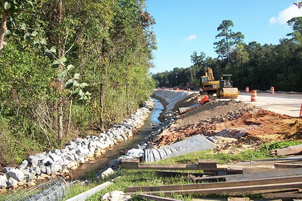 photo of stormwater construction