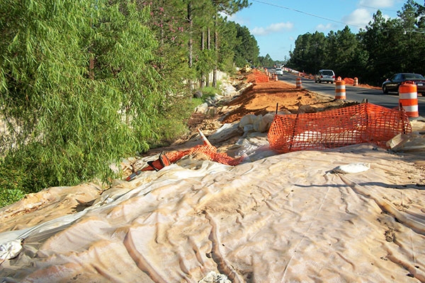 photo of stormwater construction